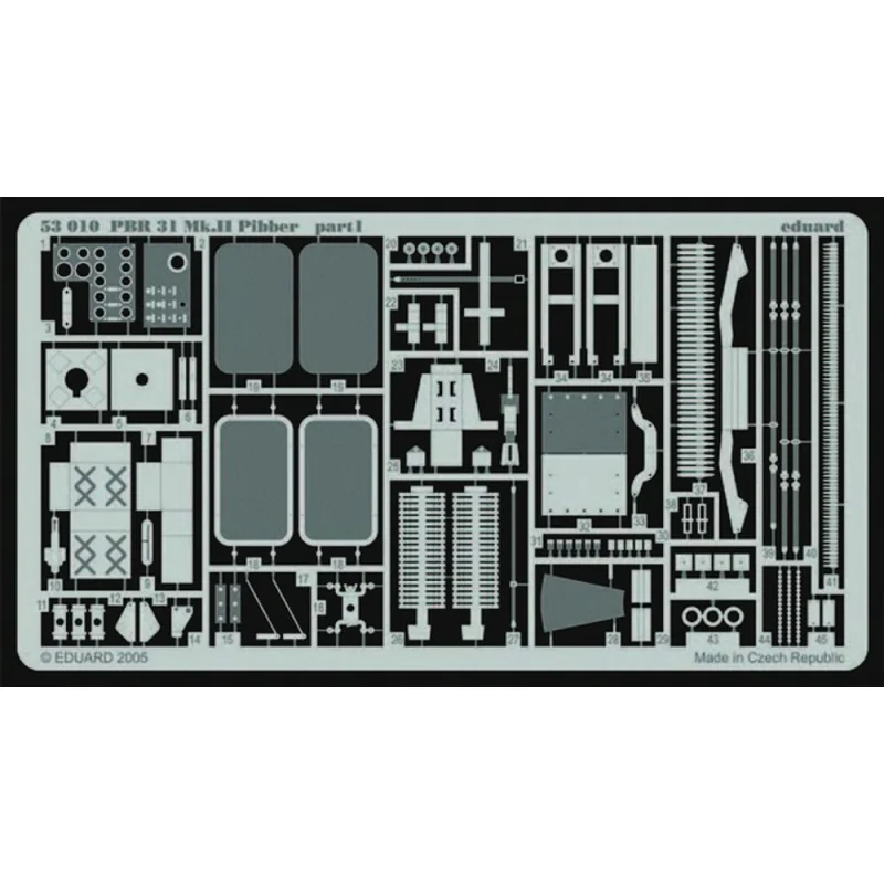 PBR 31 Mk.II Pibber (designed to be assembled with model kits from Tamiya)