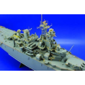 USS New Jersey (designed to be assembled with model kits from Tamiya)