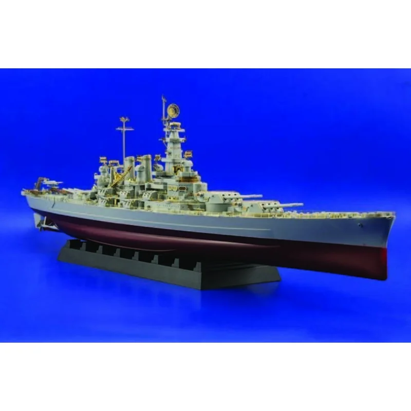 USS BB-55 North Carolina (designed to be assembled with model kits from Trumpeter)