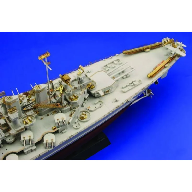 USS BB-55 North Carolina (designed to be assembled with model kits from Trumpeter)