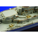 USS BB-55 North Carolina (designed to be assembled with model kits from Trumpeter)