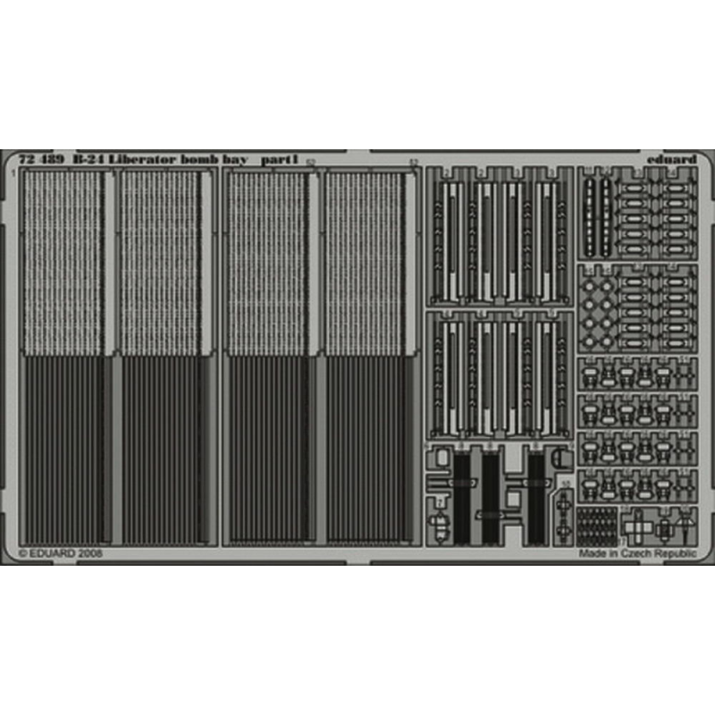 Consolidated B-24 Liberator bomb bay (designed to be assembled with model kits from Hasegawa)