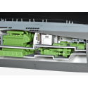 U-Boat type XXI U-2540 with interior detail.