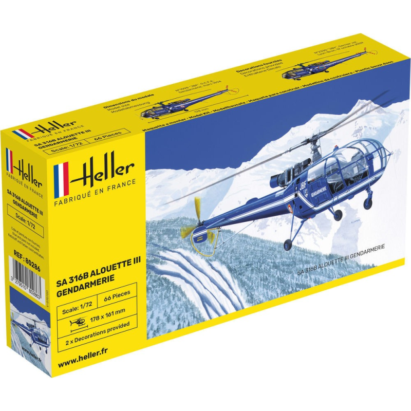 Alouette III French Police 1:72