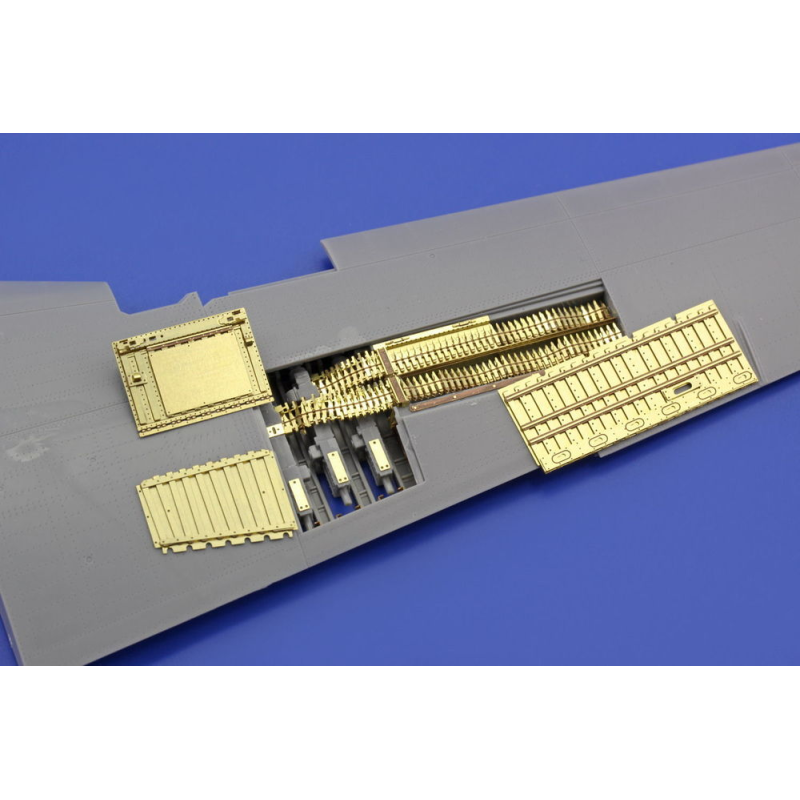 North-American P-51D Mustang gun bay late (designed to be assembled with model kits from Tamiya)