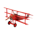 Fokker Triplane Dr.1 Set - box containing the model, paints, brush and glue