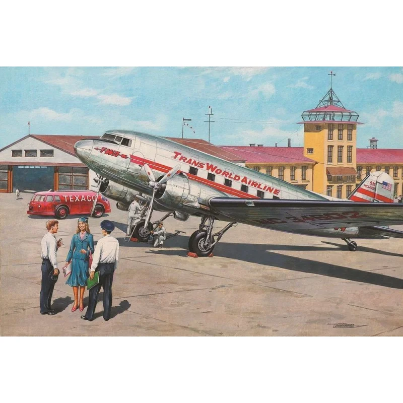  Douglas DC-3 Trans World Airlines , late 1930s 