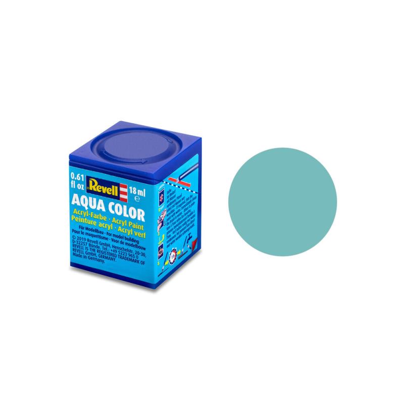 Acrylic Paint Aqua Light Green Matte - 18ml 55