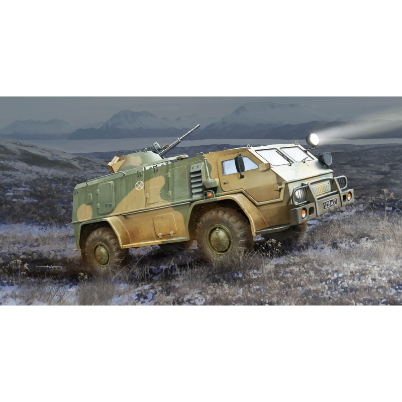 1/35 Russian GAZ39371 High Mobility Multi-Purpose Military Vehicle (New Tool) (JAN)