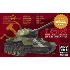 Russian T-34/85 Mod 1944 Factory No 183 with Transparent Turret (Limited Edition)