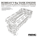 Russian V-84 Engine (For MMTS-014 Russian T-90A & MMTS-028 Russian T-72B3) (designed to be used with Meng-Model kits)