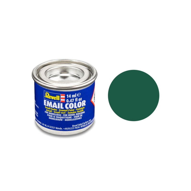Dark Green Enamel Paint, Matt 39