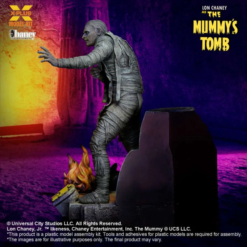 Lon Chaney Jr. Mummy Plastic Model Kit