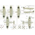 Supermarine Spitfire Mk. I à XVI Stencil Data for two aircraft.