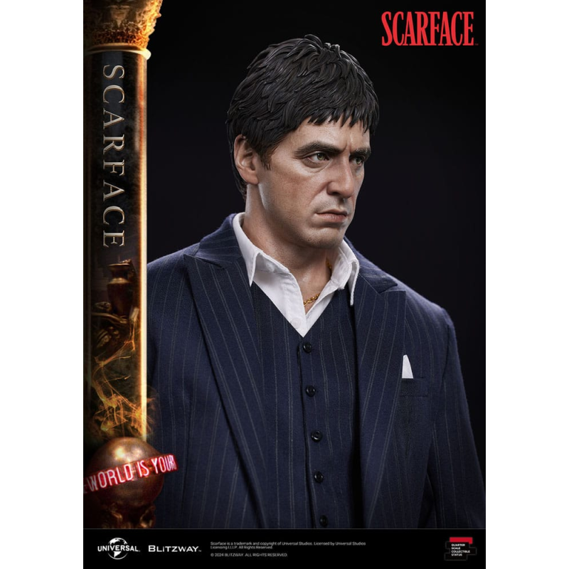 Scarface 1/4 Superb Scale Statue