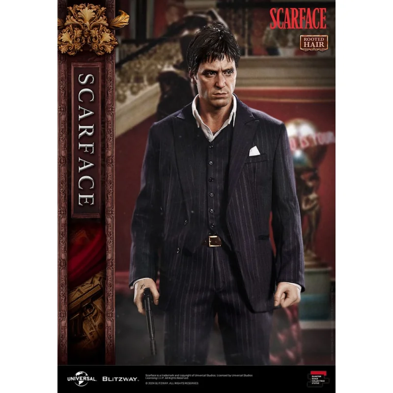 Scarface 1/4 Rooted Superb Scale Statue