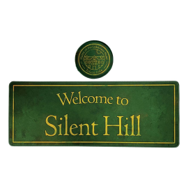 Silent Hill coated desk pad & coaster set