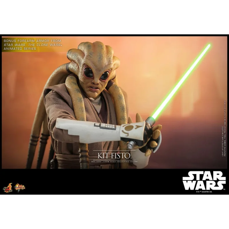 Star Wars action figure Movie Masterpiece 1/6 Kit Fisto 32 cm