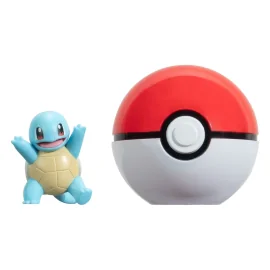 Pokémon Clip'n'Go Poké Balls Squirtle 3 & Poké Ball