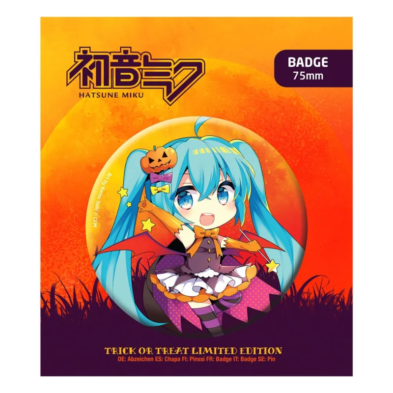 Hatsune Miku pin Halloween Limited Edition Hatsune Miku