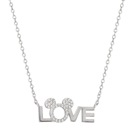 MINNIE - Love - Silver Plated Brass Necklace