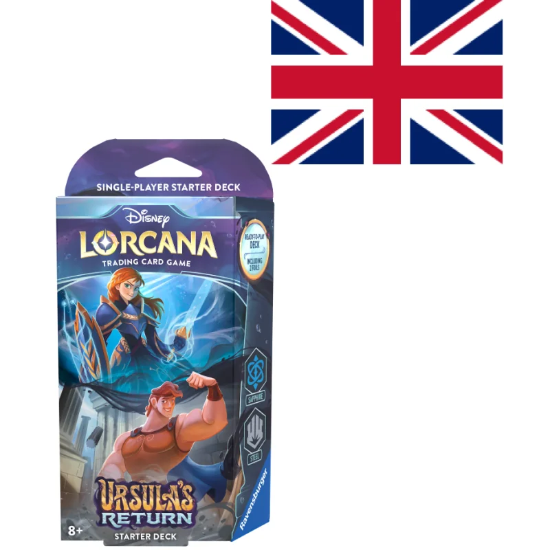 Disney Lorcana - Starter Deck Ursula's Return Anna/Hercules - ENG Chapter 4