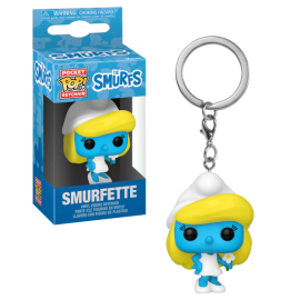 THE SMURFS - Pocket Pop Keychains - Smurfette