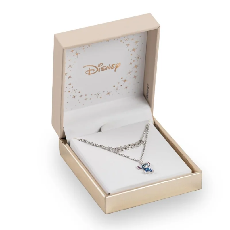 STITCH - Ohana - Double Necklace in Sterling Silver