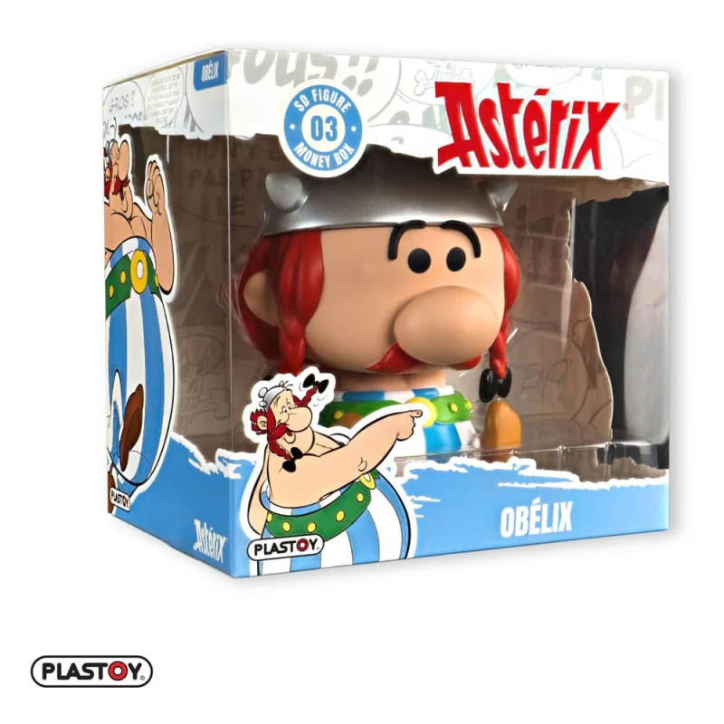 Asterix PVC piggy bank Chibi Obelix SD