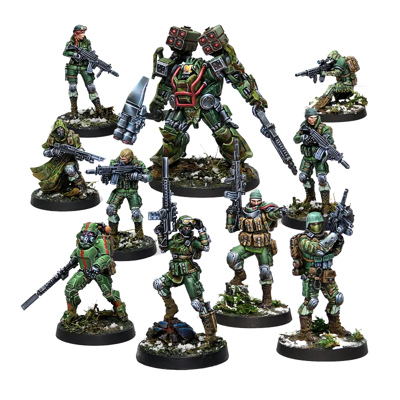 Infinity - Tartary Army Corps Action Pack