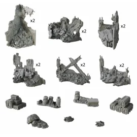 CRATE TERRAIN - DEADZONE RUINS