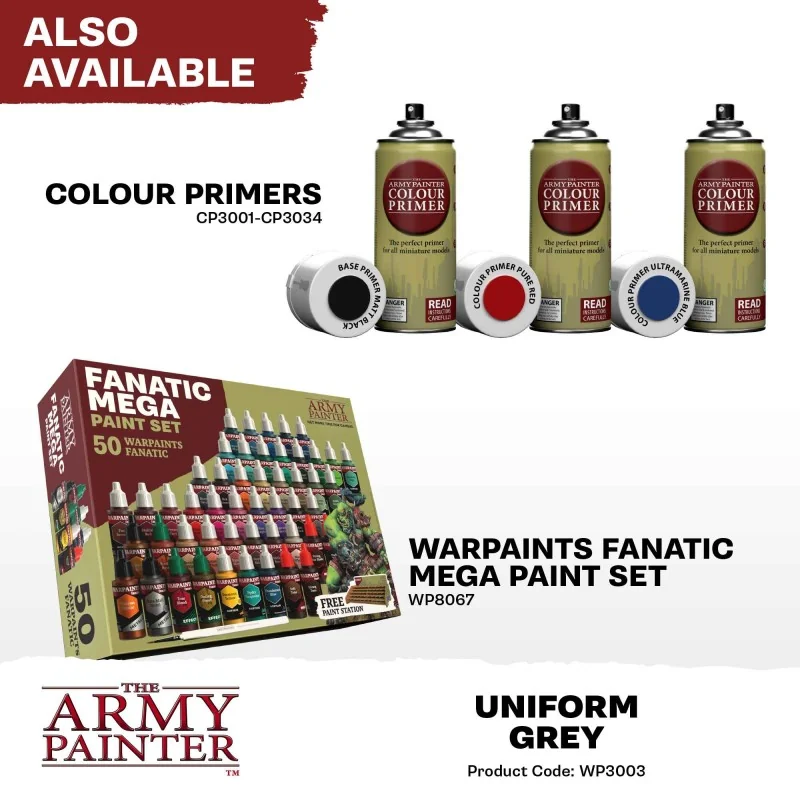 Army Painter - Warpaints Fanatic - Uniform Gray