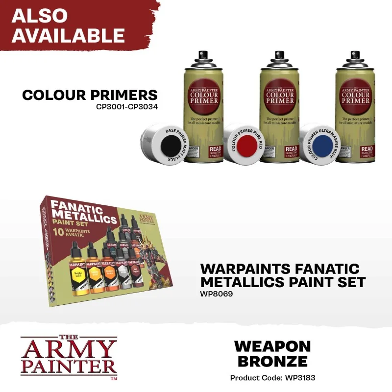 Army Painter - Warpaints Fanatic Metallic - Weapon Bronze