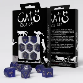 MODERN CATS DICE SET - MEOWSTER