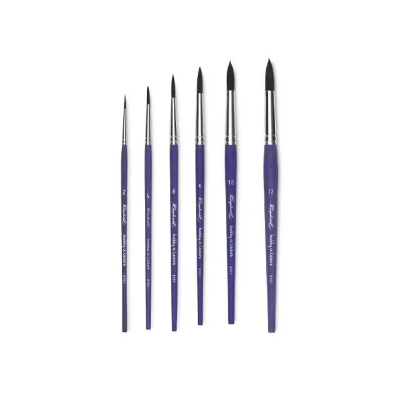 Raphaël Brushes - Hobby & Leisure Brush-Round Brushes-Size 12