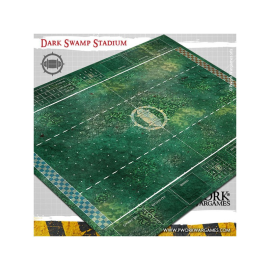 Blood Bowl neoprene playmat - Dark Swamp Stadium