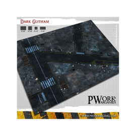 DARK GOTHAM neoprene play mat 4x6