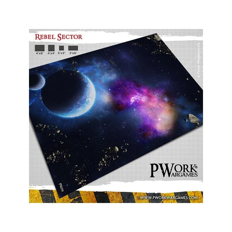 REBEL SECTOR neoprene play mat 4x6