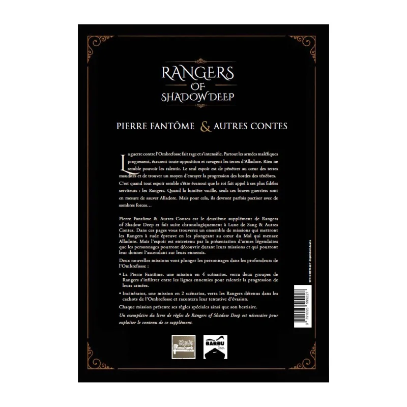 Rangers of Shadow Deep - Book - Ghost Stone & Other Tales