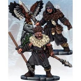 Frostgrave - Master of Ravens and Javelinier Barbarians