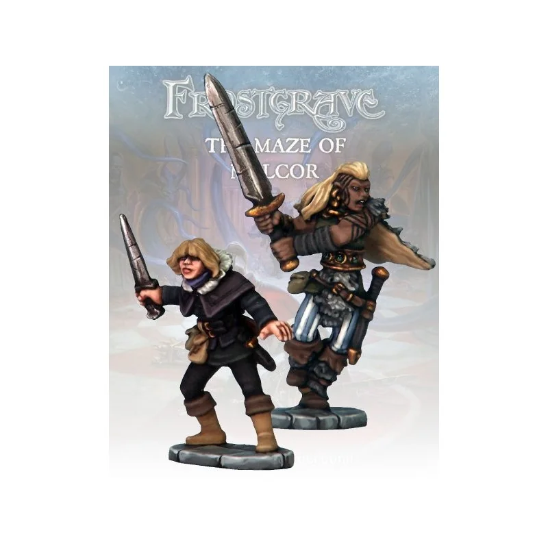 Frostgrave - Thief and Barbarian II (girls!)