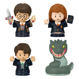 Harry Potter pack of 4 Fisher-Price Little People Collector Chamber of Secrets minifigures 6 cm