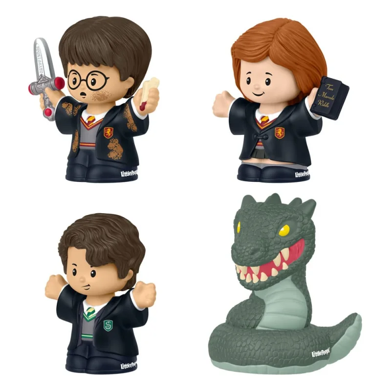 Harry Potter pack of 4 Fisher-Price Little People Collector Chamber of Secrets minifigures 6 cm