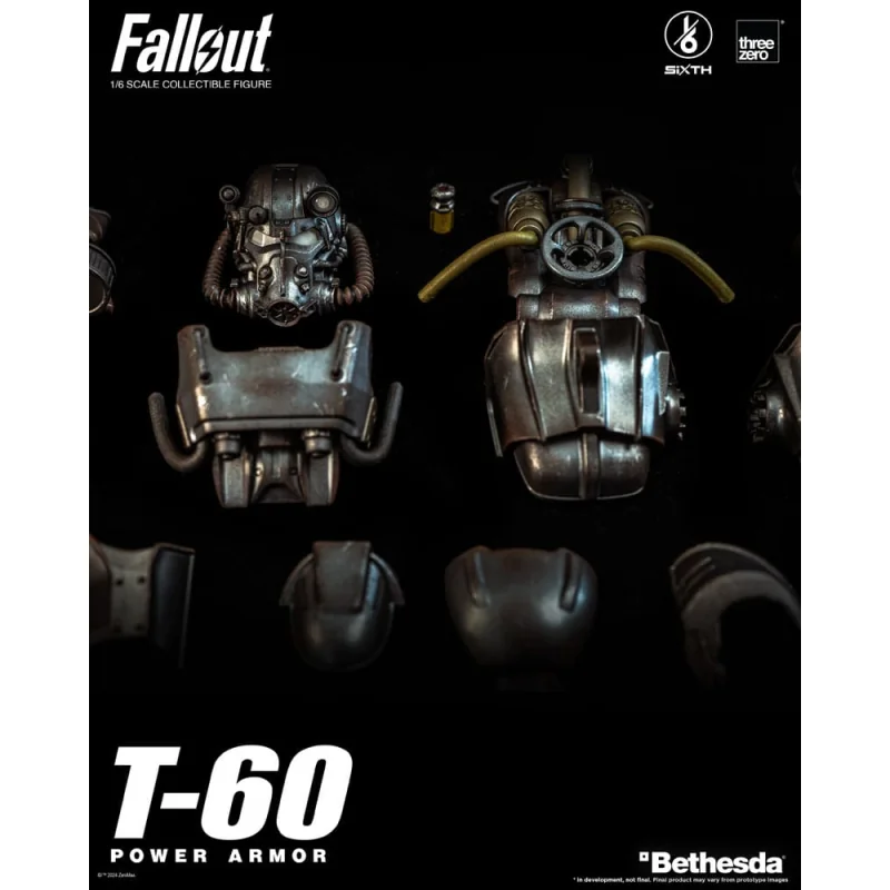 Fallout FigZero 1/6 T-60 Power Armor figure 37 cm