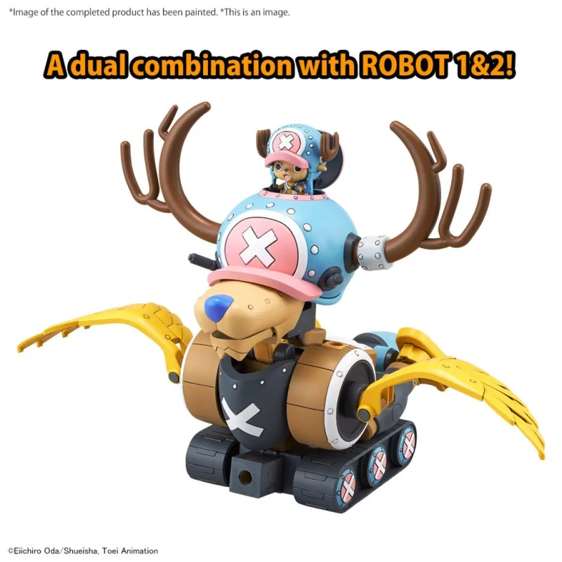 ONE PIECE - Chopper Robot 1&2 (Chopper Tank & Chopper Wing) -Model Kit