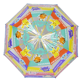 Pokemon children's umbrella Bubble Manual Transparent