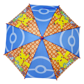 Pokemon children's umbrella Red & Blue Pikachu