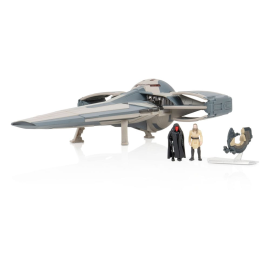 Star Wars vehicle with Deluxe Sith Infiltrator Episode 1 Collection figure 20 cm