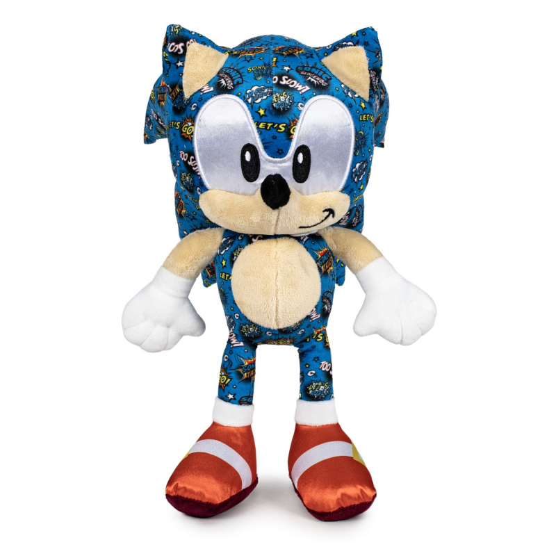 Sonic the Hedgehog: Sonic Pop Comic 30 cm Blue Plush