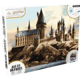 Harry Potter: Hogwarts, art by numbers